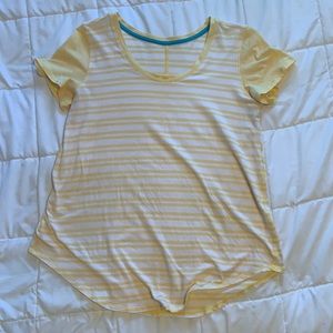 Lululemon Striped Tee - Size 8